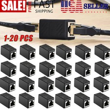 RJ45 Inline Coupler Cat7 Cat6 Cat5e Ethernet LAN Network Cable Extender Adapter