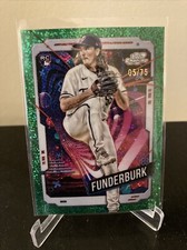 2024 Topps Cosmic Chrome Kody Funderburk Green Space Dust /75 - RC #104 Twins