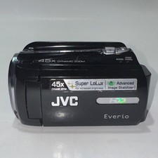 JVC Everio Hybrid Camcorder GZ-MG750BU 30GB HDD W/ Battery Tested No Charger