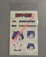 NCT Dream Jeno Pinkfong SMTOWN Merch Removable Luggage Stickers