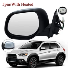 For 2010 2011-2013 Mitsubishi Outlander Sport ASX Left Side Mirror W/Heated 5Pin