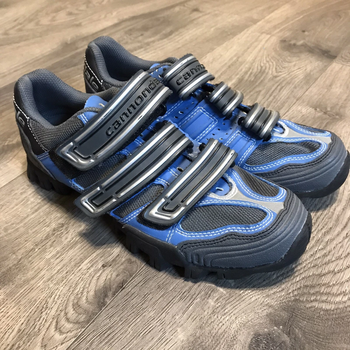Cannondale Cycling Mountain Bike Shoes Black Gray Men s Size 6.5