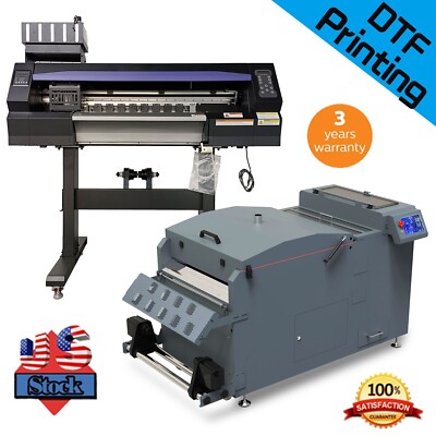 24in DTF Printer with CALCA Automatic TPU Adhesive Powder Shaker