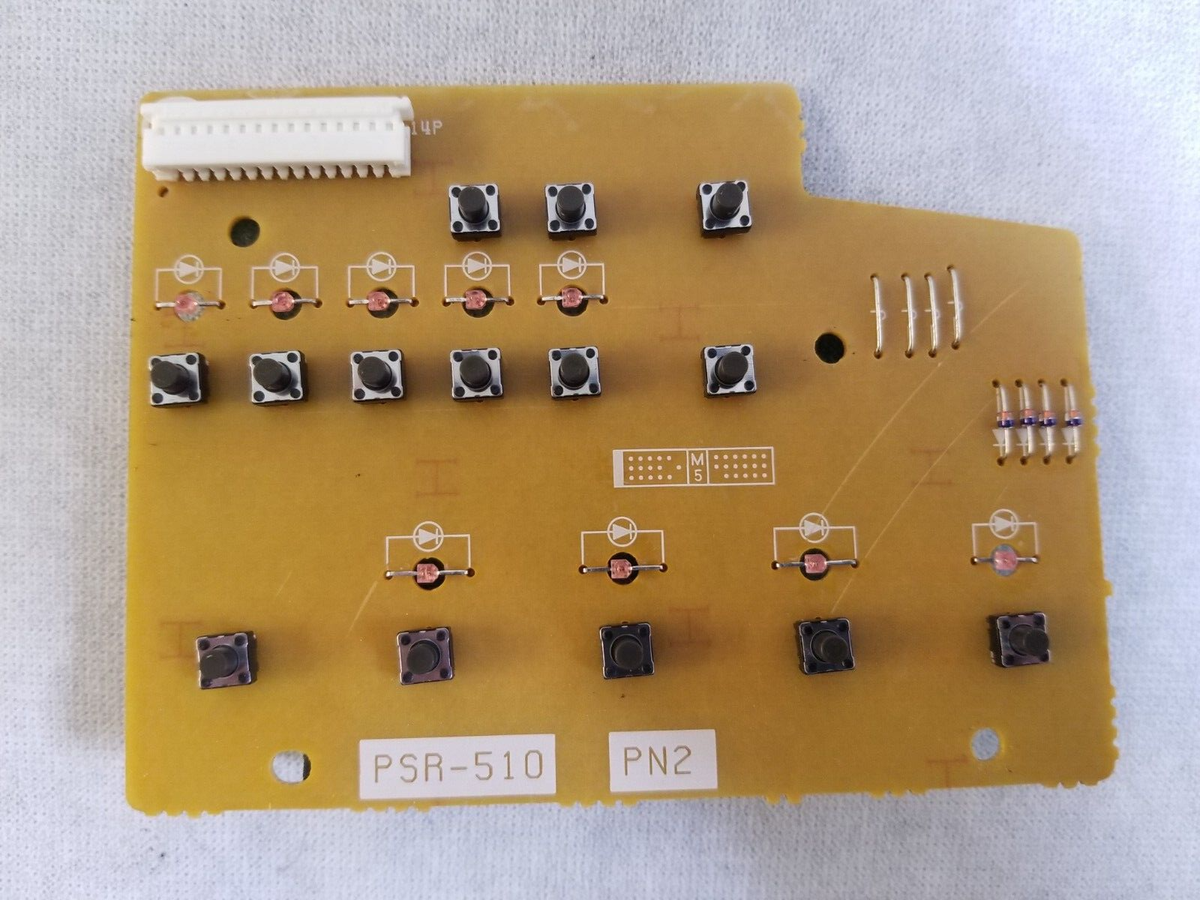 YAMAHA PSR-510 Electric Keyboard RECORDING & MULTI PADS PCB | eBay