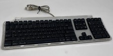 Apple Wired USB Pro Computer Macintosh iMac Clear Black Keys Keyboard M7803