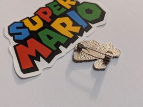 Metal Enamel Super Mario Pin luigi mushroom nintendo nes classic lapel baseball