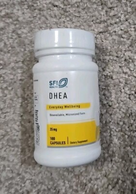 Klaire Labs SFI Health DHEA 25 mg - Dehyd Sz_100 Count (Pack of 1)_