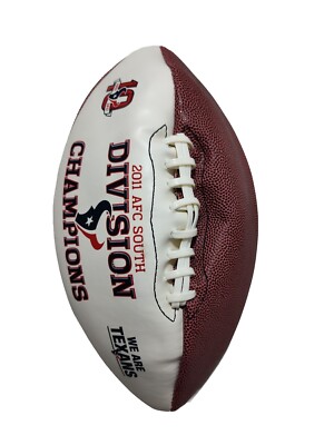 Houston Texans 10th Anniversary 2011 AFC South Division Champions Football