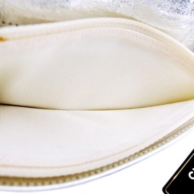 Chanel Leather Long Wallet Matelasse 2.55 Silver Shining Chanel Leather Long Wallet Matelasse 2.55 Silver Shining