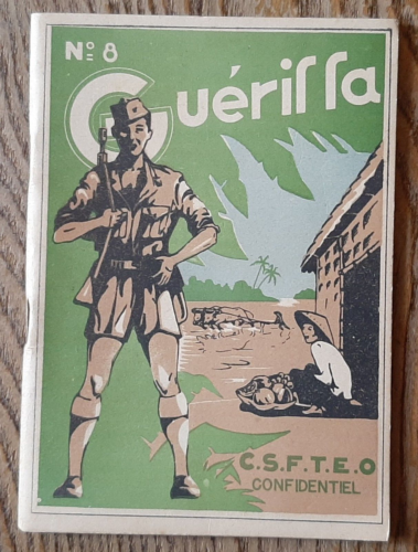 1949 GUERRILLA N°8 Document Commando Indochina Legion Booklet Para ORIGINAL - Picture 1 of 8