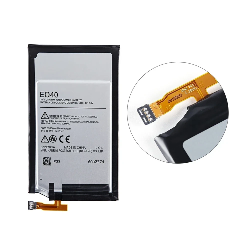 Para Verizon Motorola Droid Turbo XT1254 Batería de Repuesto EQ40 SNN5949A Herramientas Foto 4 de 4