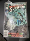 VINTAGE THE ADVENTURES of SUPERMAN No 462 JAN 1990 COMIC DC * HOMELESS HOLIDAYS