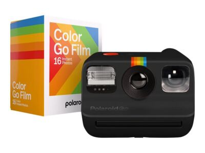 Everything Box Polaroid Go - Black Black Everything Box Camera Color Film | NEU