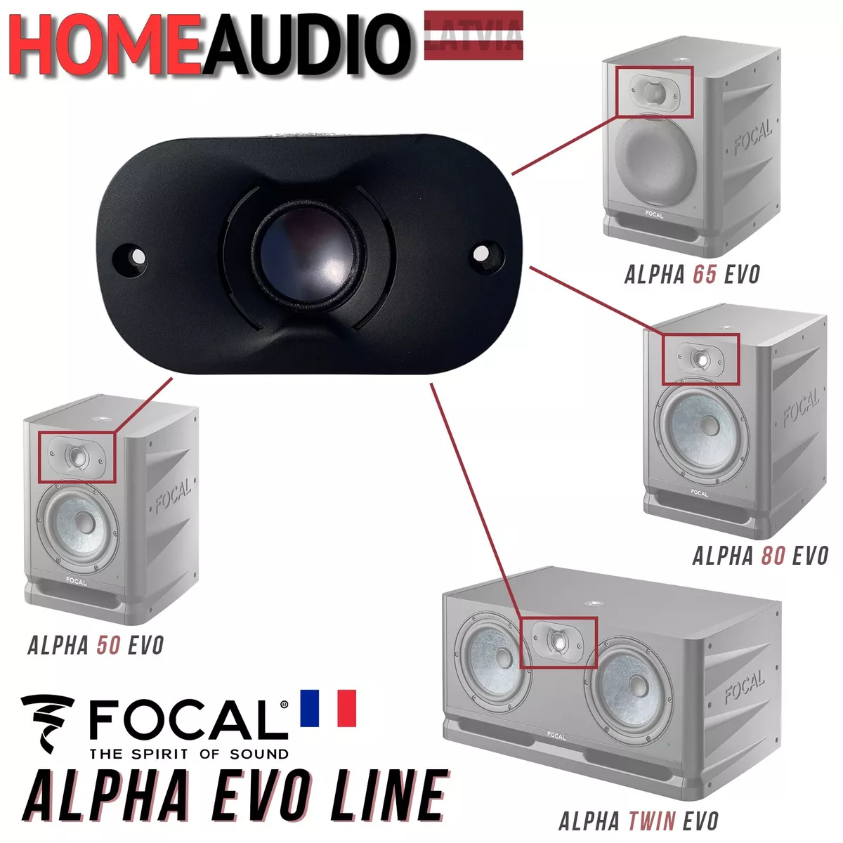 Focal speaker cheap repair parts