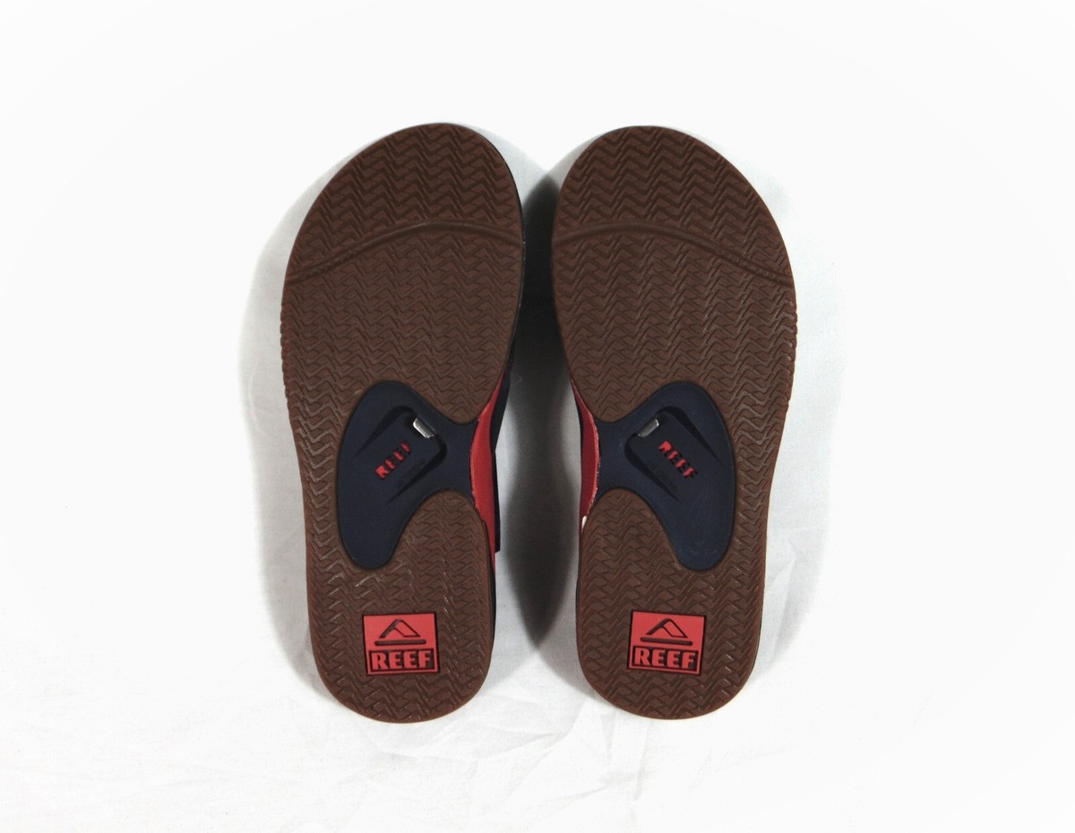 Reef Fanning x MLB Sandals / Flip-Flops  - NWT Mens 9 Boston Red Sox - #49218-H9 Reef x MLB Boston Red Sox Fanning Navy Flip Flops Sandals Sz  main image 2