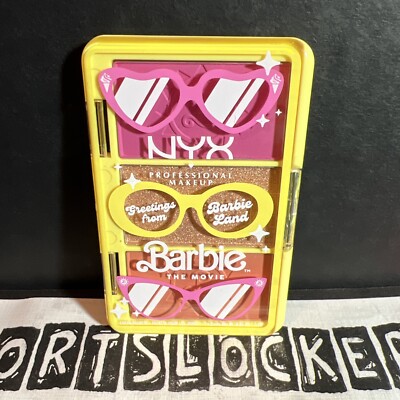 NYX x Barbie Collection On the Go Cheek Palette Limited Edition RARE - IN HAND 