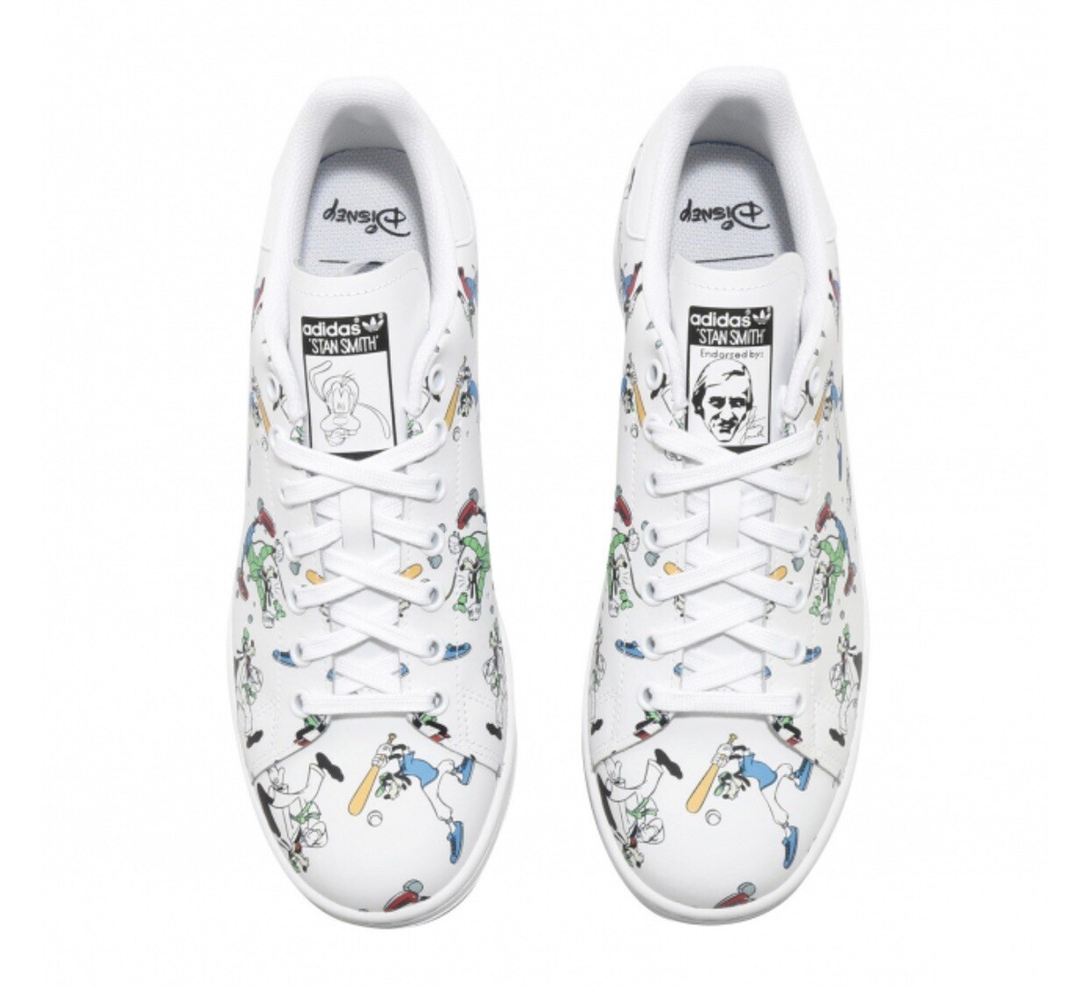 adidas Originals Stan Smith Disney “Goofy”White Men's Size 8 adidas Originals Stan Smith Disney “Goofy”White Men's Size 8