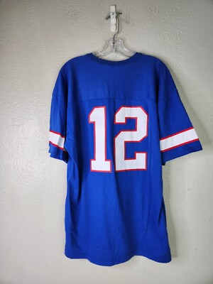 Vintage HTF Wilson Adult XL/XXL Football Jersey Buffalo Bills #12