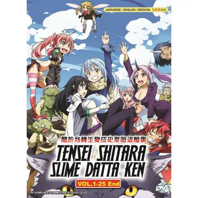 English dubbed of Tensei Shitara Slime Datta Ken Season 2 (1-24End) Anime  DVD