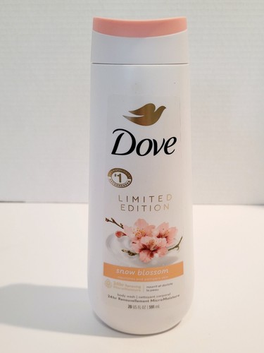 DOVE BODY WASH-LIMITED EDITION SNOW BLOSSOM-20 FL OZ NEW - Picture 2 of 6