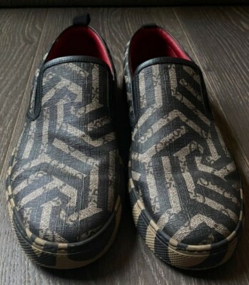 Rare Gucci GG Dublin Caleido sneakers shoes slip-on loafers  display picture 3