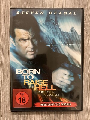 DVD Born To Raise Hell Zum Töten Geboren Ungeschnitten Uncut Ab 18 Steven Seagal