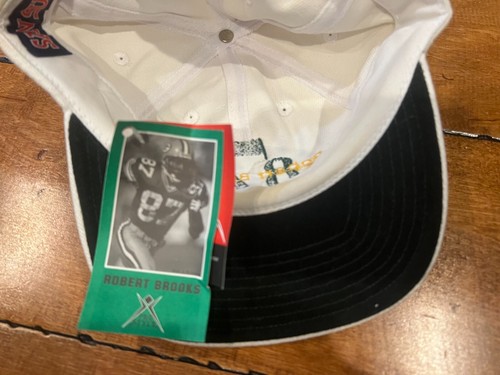 ROBERT BROOKS #87 GREEN BAY PACKERS SAN SUNHAT SNAP BACK STYLE NEW RARE - Picture 3 of 5