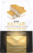 Syntrax Nutrition Nectar Sweets 100% Whey Isolate Protein Powder Real Vanilla...