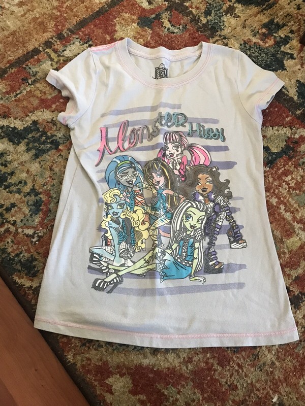 Monster High Size Small Girls Shirt