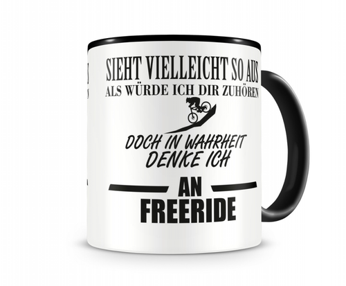 Krav Maga Motiv-Tasse – 300 Ml, Schwarz-weiß, Spülmaschinengeeignet, In Deutschland Bedruckt