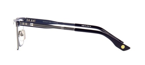 Dita SENATOR-THREE Matte Navy Antique Silver (02) Eyeglasses - Picture 3 of 4