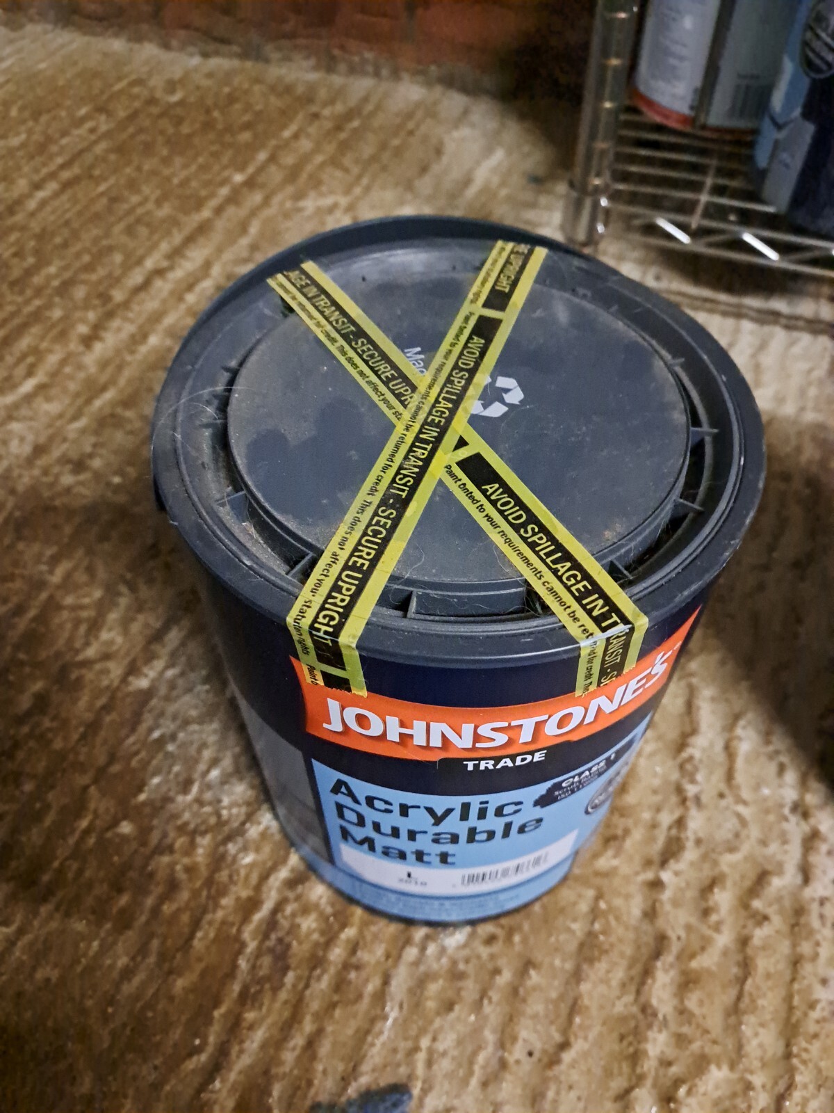 Johnstones Trade Acrylic Durable Matt Colour (Tinted) 5L Creamy Magolia