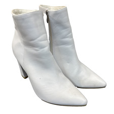 Women Ankle Boot Side Zipper Stretch High Heel Ankle Boots Fashion Pointed Shoe