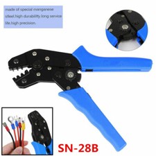 Pro. Pin Compression Terminal Crimper Crimping Tool 2.54mm 3.96mm AWG28-18 SN-28