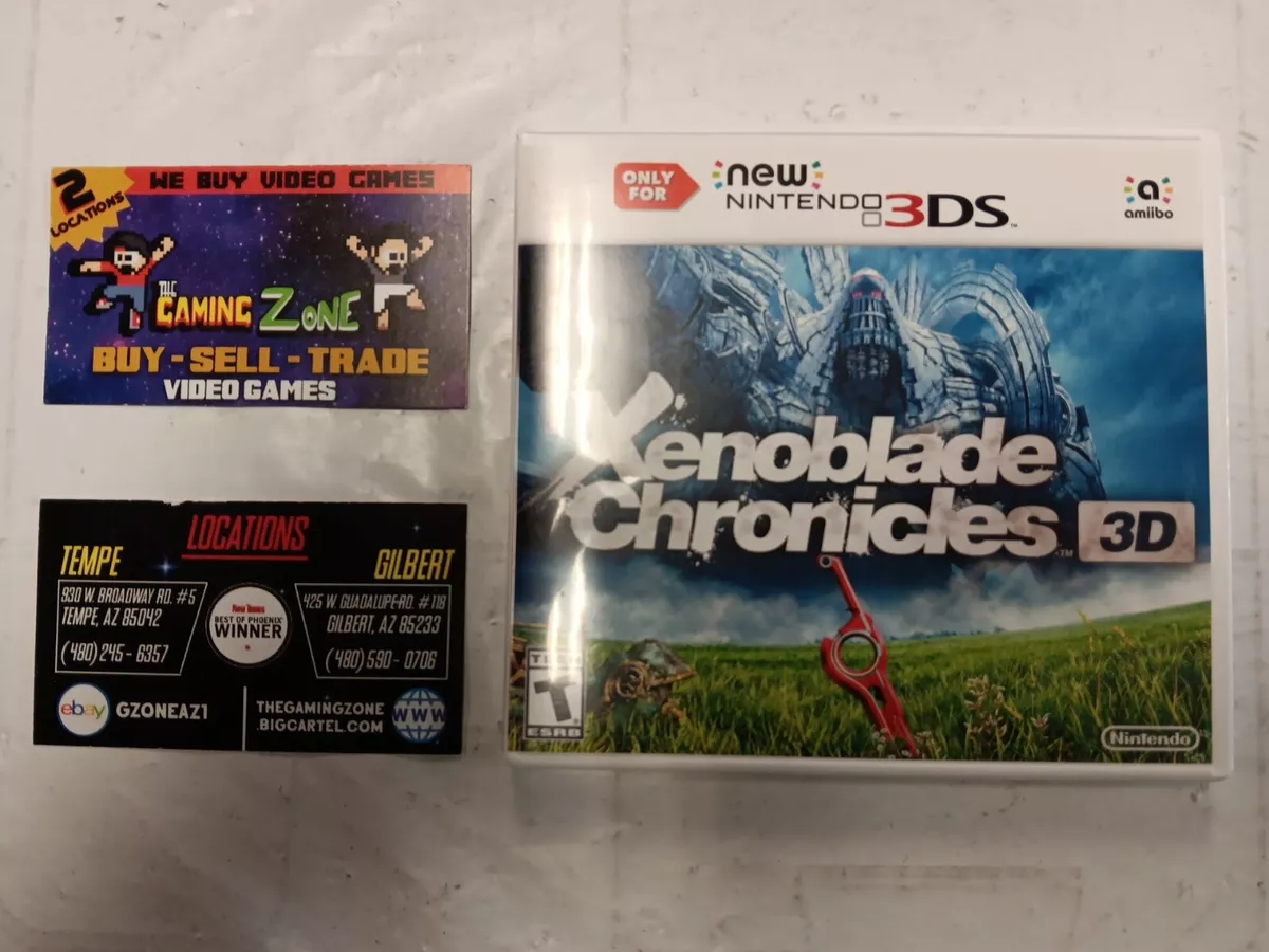 Xenoblade Chronicles 3D New 3DS Console Only 3DS Game USED