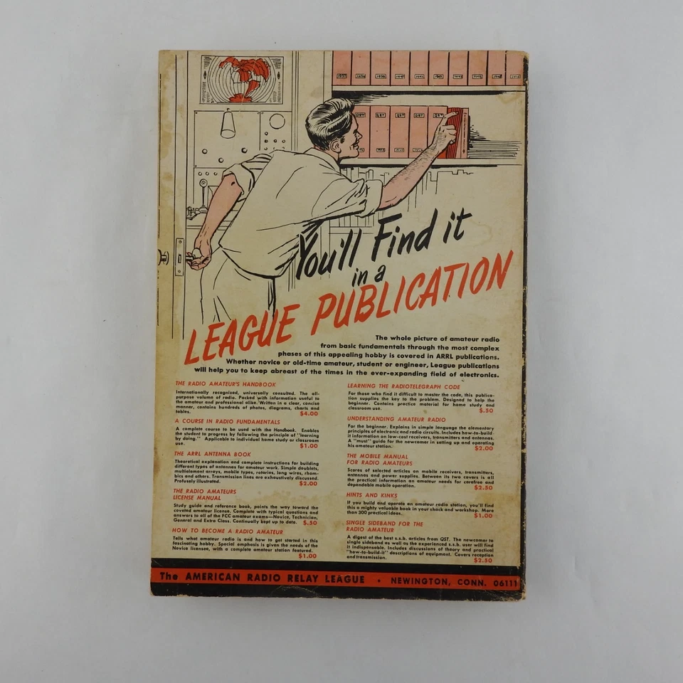 The Radio Amateur's V.H.F. Manual ARRL 1965 1st Edition Vintage - Image 3 of 4