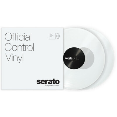 Serato 12'' Control Vinyl (Pair, Clear)