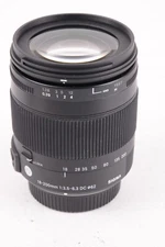 Sigma Cont 18-200mm f/3.5-6.3 DC Wide Angle Zoom Lens For Nikon F Mount #T-80503