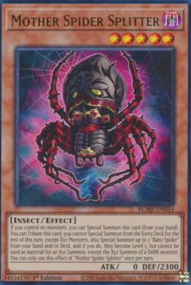 YU GI OH ragno madre separante blmr-it044 ultra rara Mother Spider