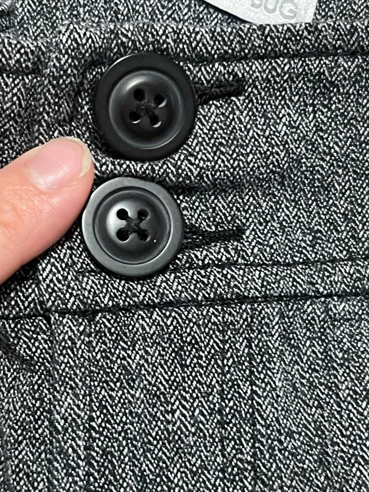 Fashion Bug Pants, Women's Size 12, Gray, Bootcut, Flat Front - Image 4 of 4