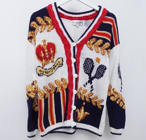 Vintage 80s The Eagles Eye Knit Tennis 