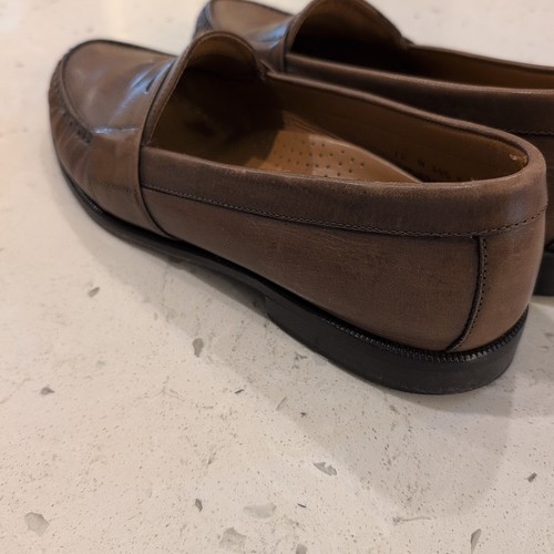 Mocasines GH Bass Weejuns para hombre 11 M cuero marrón - Imagen 7 de 11