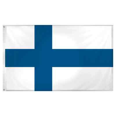 Finland Flag 3x5ft House Flag Finnish Flag 100D