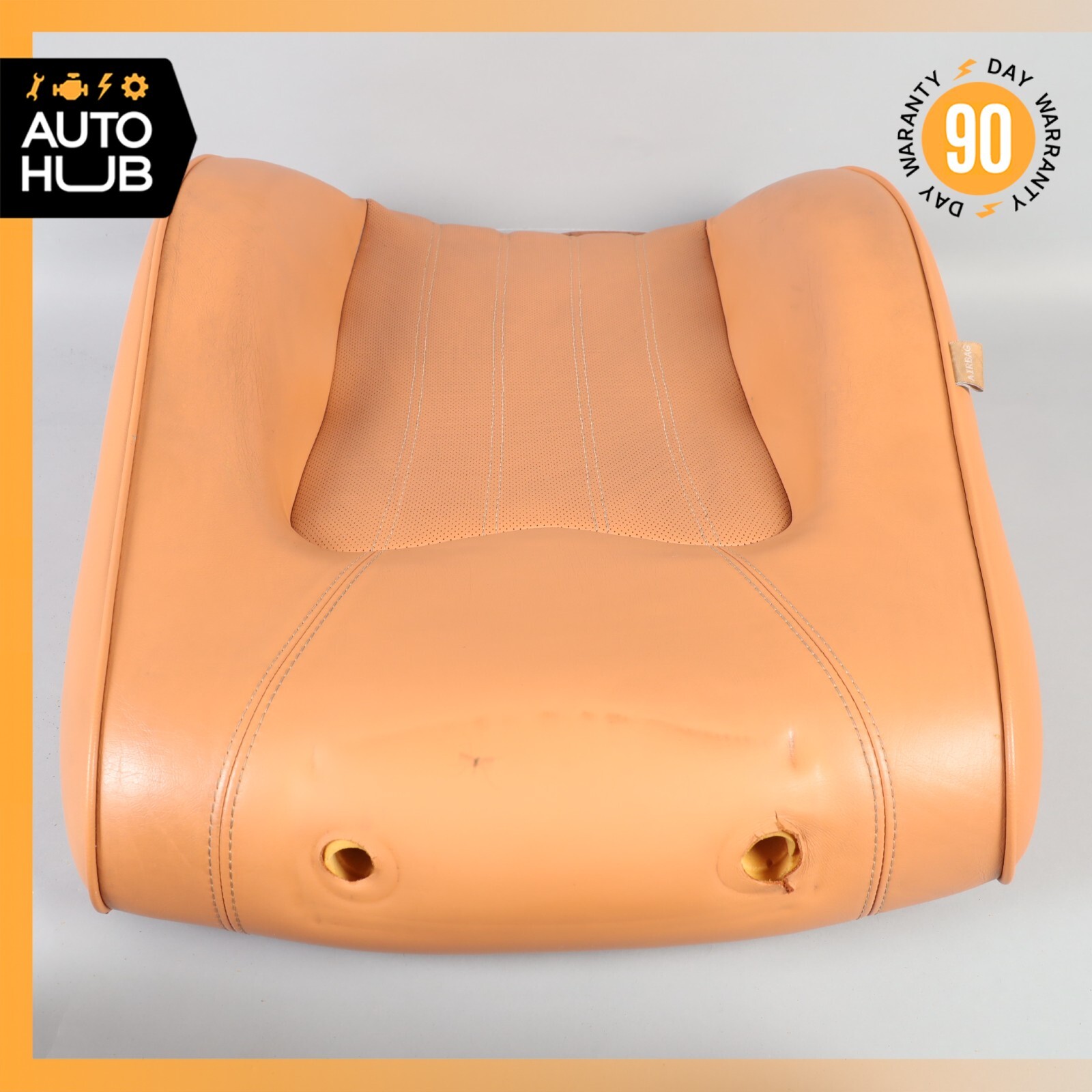 03-08 Maserati Quattroporte M139 Front Right Side Top Upper Seat Cushion OEM