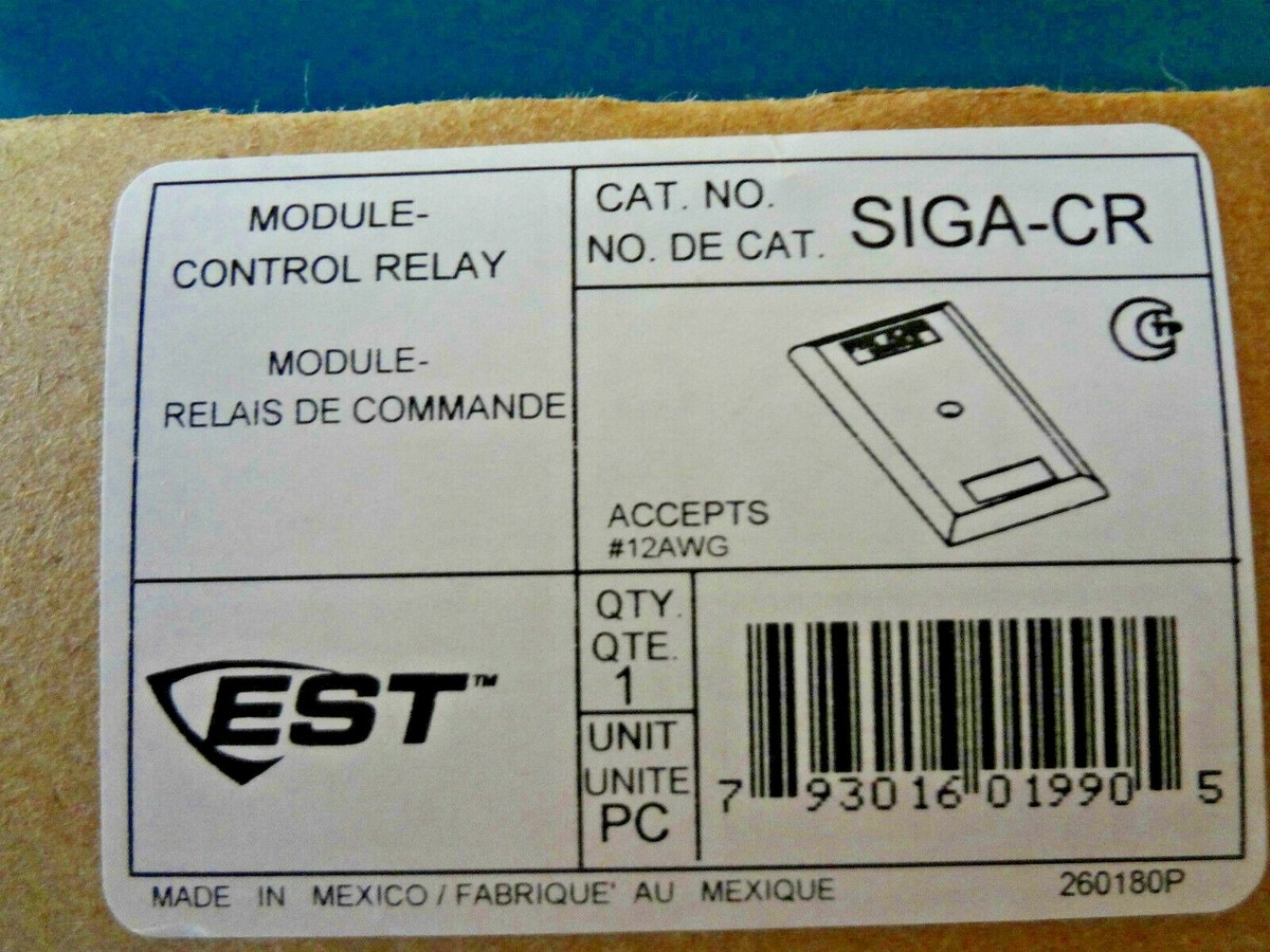 Est Sigacc1 Fire Alarm Single Input Signal Module, 48 OFF