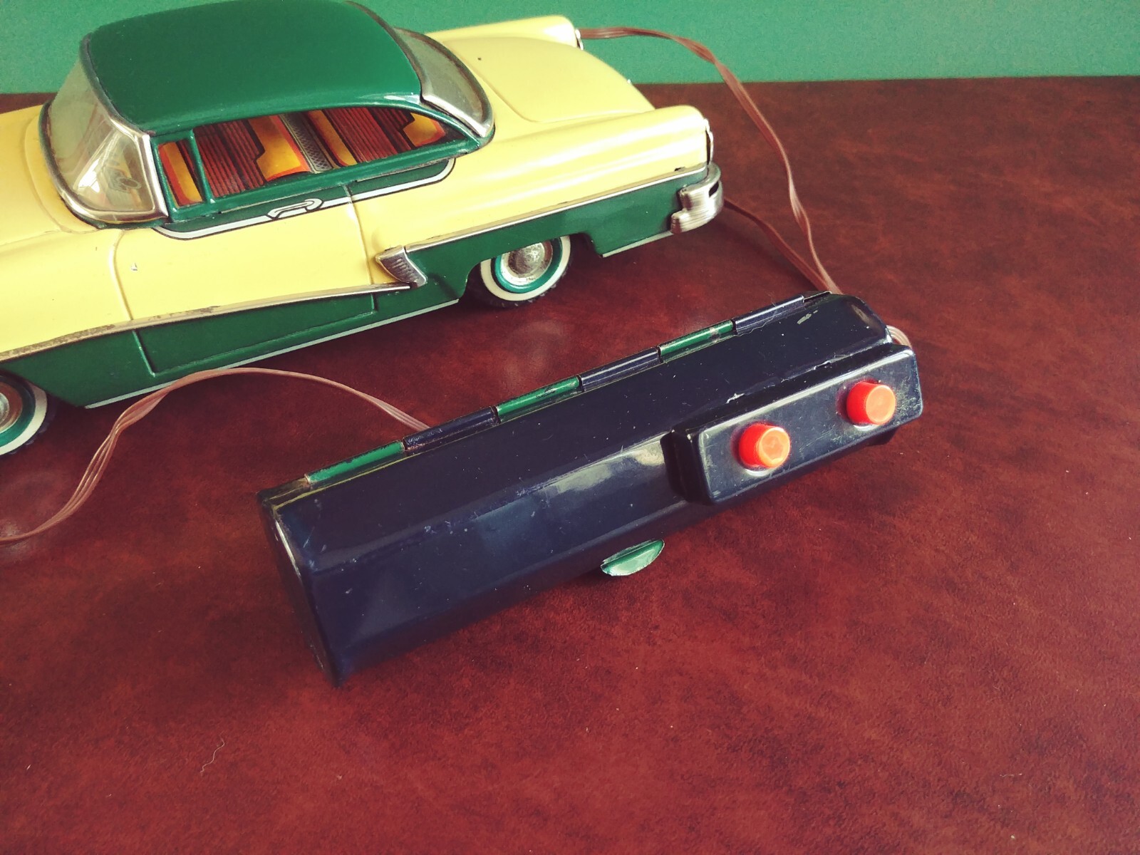 Sehr Seltener Alps Iwaya Japan Mercury Montclair Blechspielzeug Tin Toy