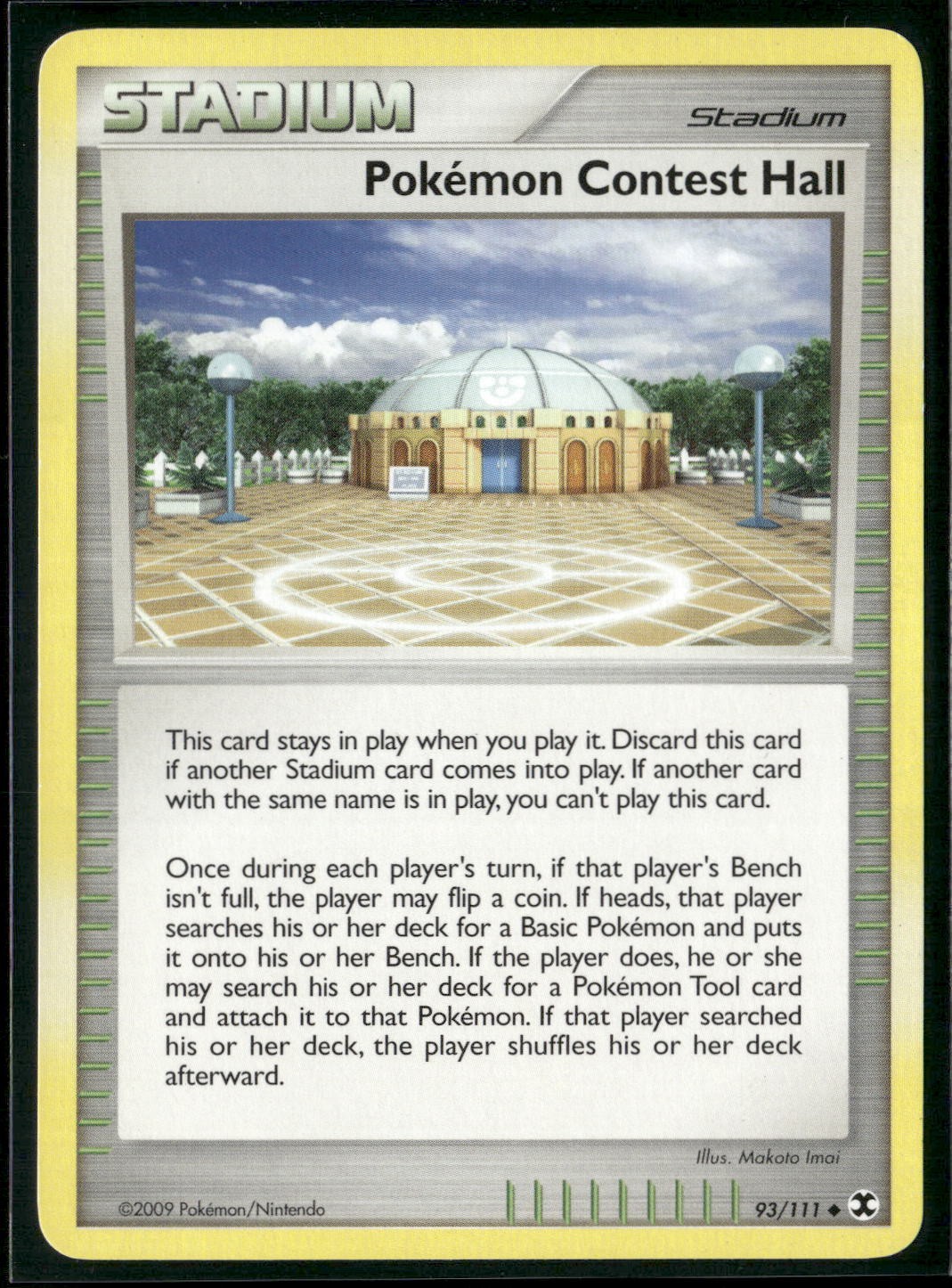 Pokemon Contest Hall #93/111 Uncommon, Rising Rivals, Lightly played