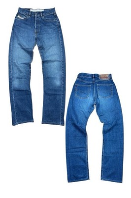 DIESEL Fellow Jeans Men's Regular Fit Fade Effect Button Fly Blue Denim W29/L32
