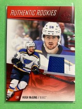 2023-24 SP Game Used Jerseys #212 Hugh McGing RC