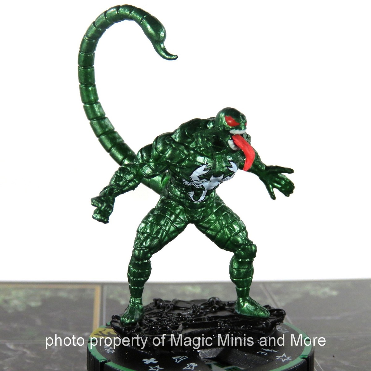 Venom * VENOM #050b HeroClix PRIME super rare scorpion miniature w